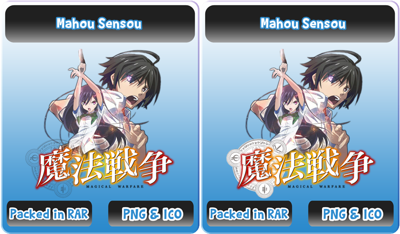 Mahou Sensou - Anime Icon