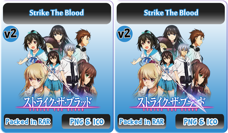 Strike The Blood V2 Anime Icon By Rizmannf On Deviantart