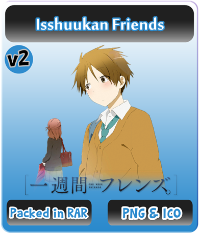 Wallpaper Isshuukan Friends V2 Anime Icon By Rizmannf On Deviantart For iPhone Free