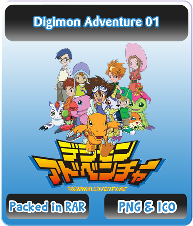 Digimon Adventure 01 - Anime Icon