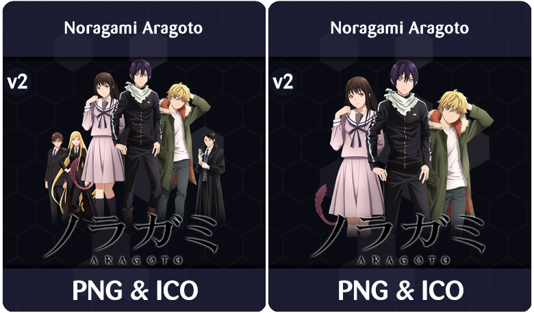 Noragami Aragoto v2 - Anime Icon