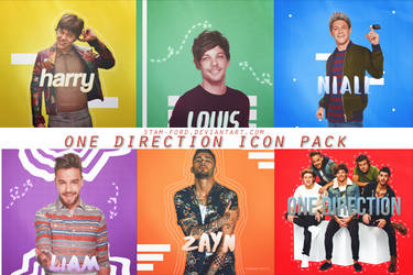 One Direction Icon Pack by stam-ford