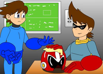 Megaman and Blues: Shades