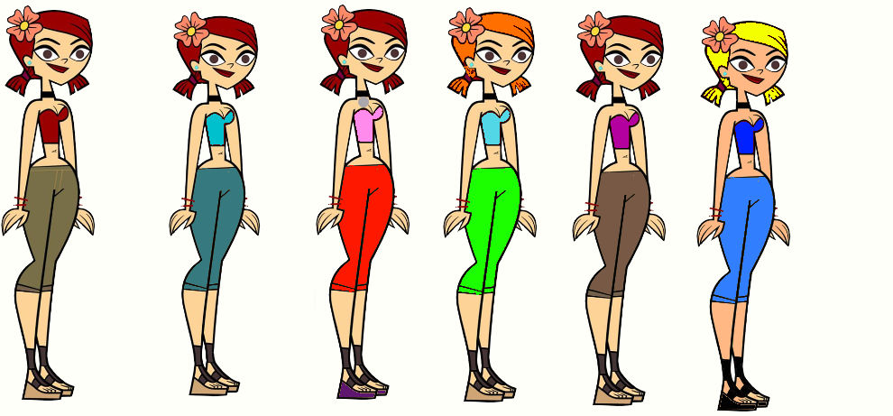 Zoey Palette Swaps by superfoxdeer on DeviantArt
