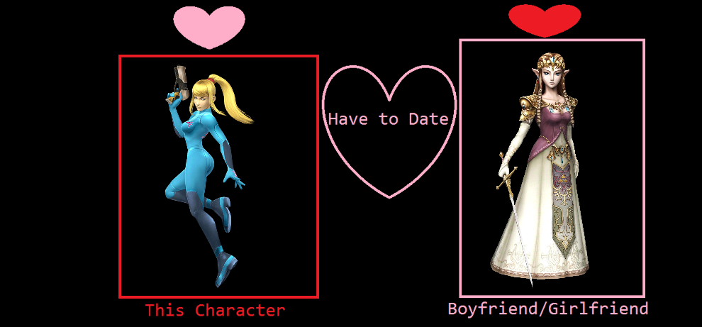 What if Samus Dates Zelda? by superfoxdeer on DeviantArt