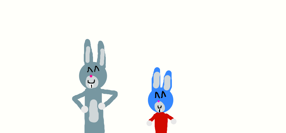 Bugs and Buster Bunny by superfoxdeer on DeviantArt