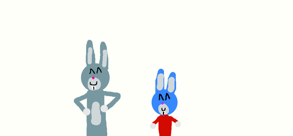 Bugs and Buster Bunny by superfoxdeer on DeviantArt