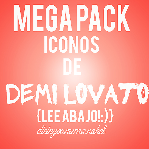 Mega Pack de Iconos de Demi Lovato