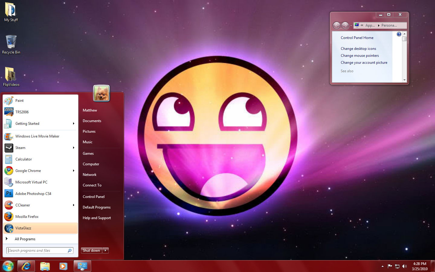 Epic Theme For Windows 7 By Winodws Vista Roblox On Deviantart - 7 roblox