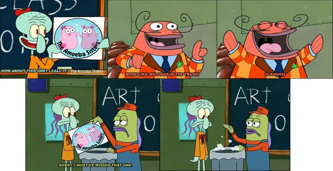 Amoeba Sisters Belongs In The Trash By Jlanglet On Deviantart