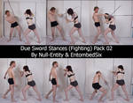 Duo Sword Stances (Fighting) Pack 02
