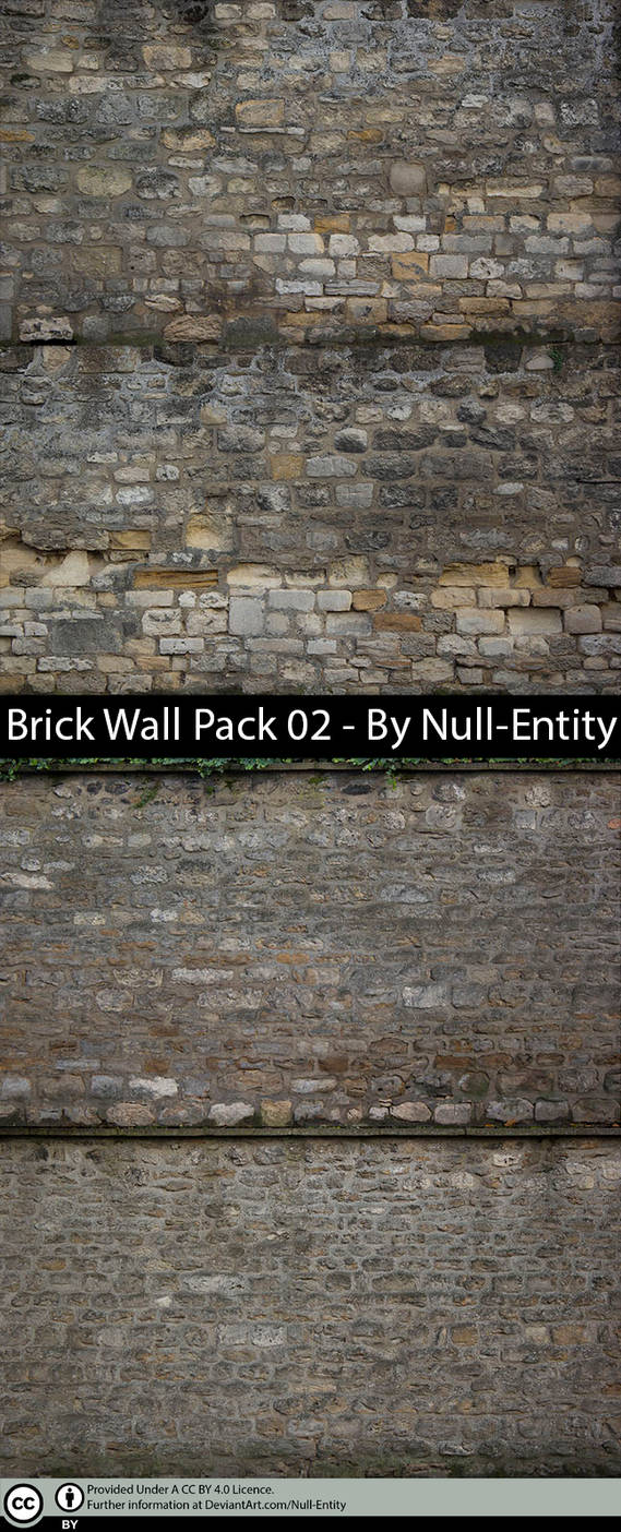 Brick Wall Pack 02 by Null-Entity on DeviantArt