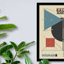 Rainmeter Bauhaus Analog Clock Poster 1.0