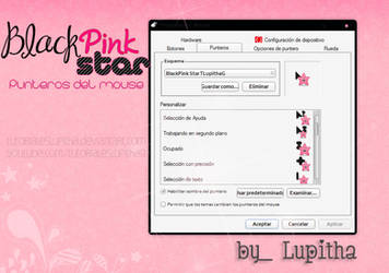 BlackPink Star TLG Cursores