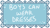 boys can wear dresses