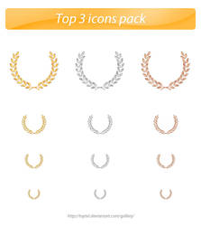 Top 3 icons pack