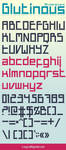 Glutinous font by taytel