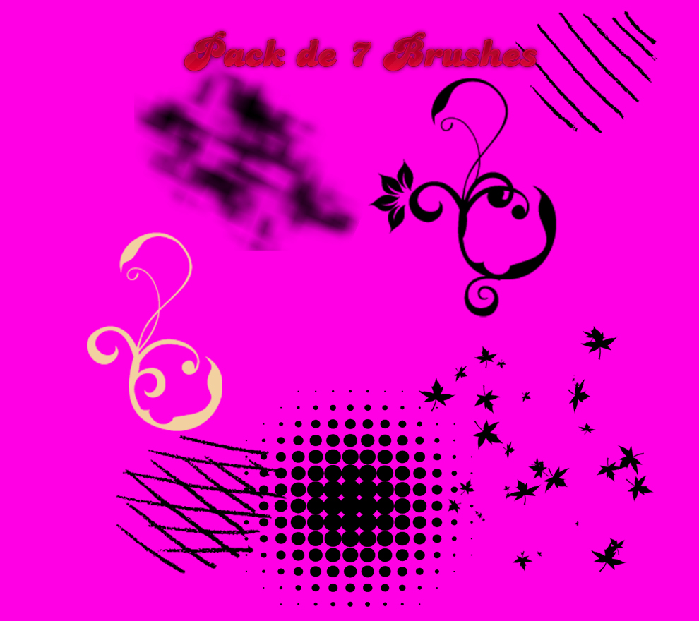 Pack de Brushes by AmoaDemi157 on DeviantArt