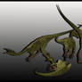 Compsognathus - 5 Poses