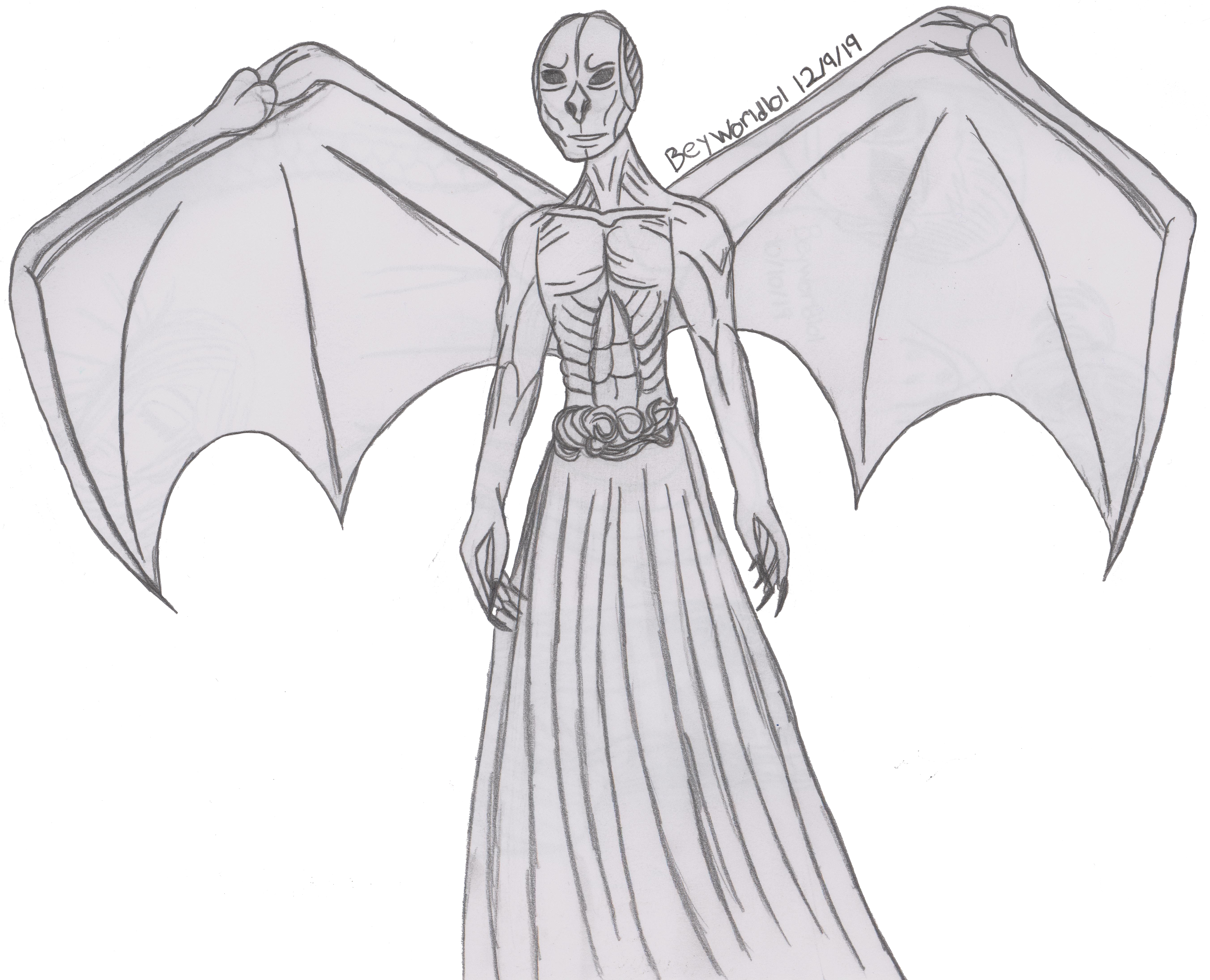 Marcus Corvinus-Hybrid Form Sketch by Beyworld101 on DeviantArt, image size:5409x4380