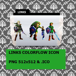 Links Colorflow Folder Icon