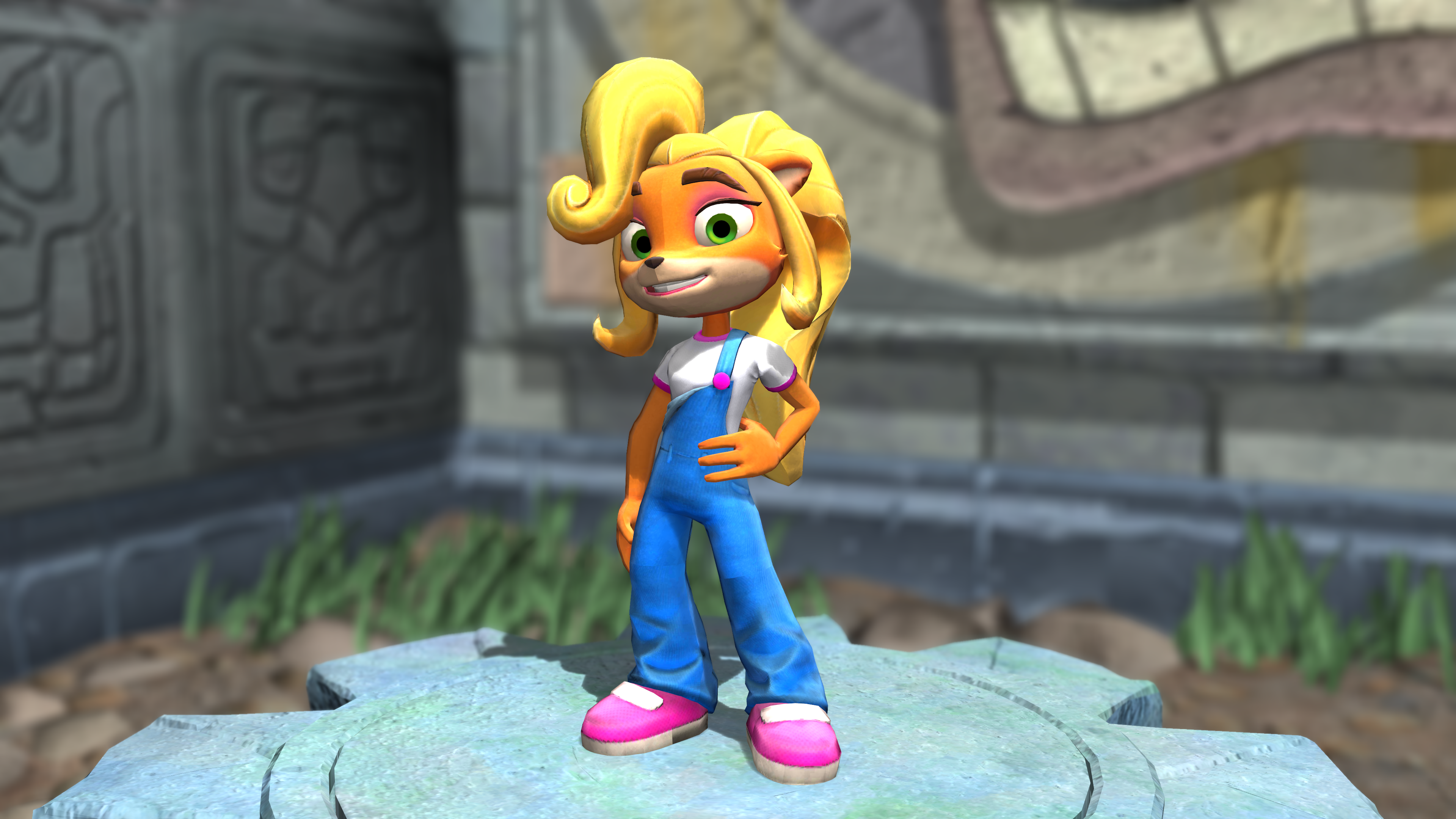 MMD Model Download - Coco Bandicoot (On the Run!) by