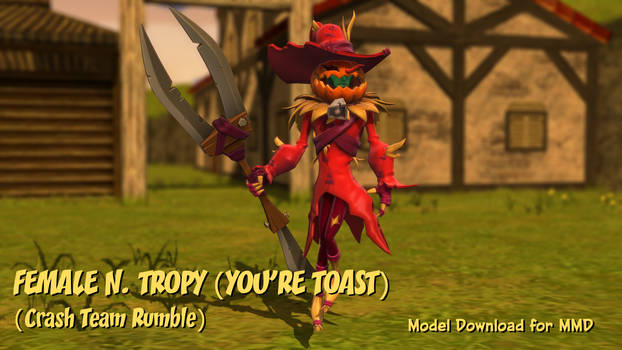 MMD Model DL - Female N. Tropy (You're Toast)