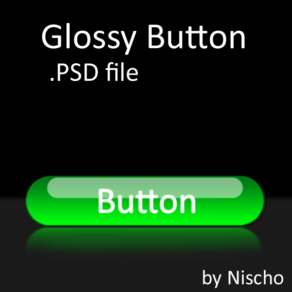Glossy Button .PSD File