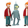 Fry and Bender
