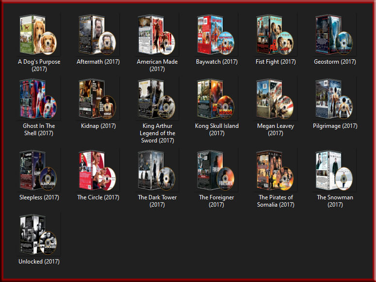 2017 Movie Folder icon Collection by Atsuired0ne on DeviantArt