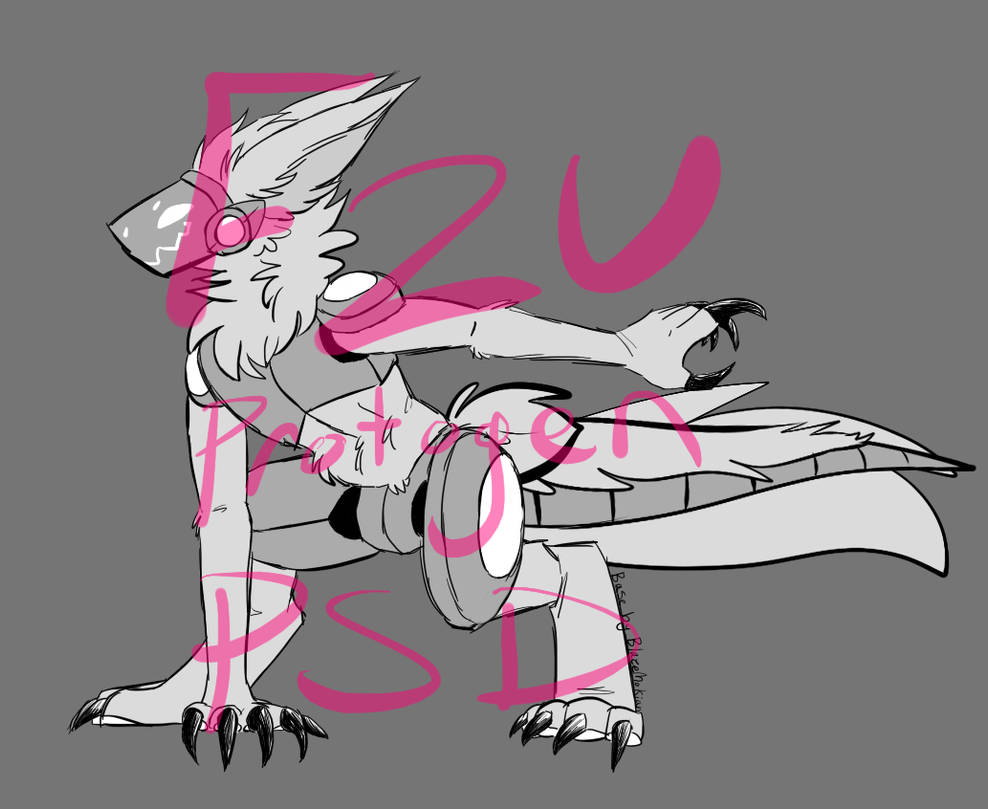 F2U Protogen Base by BlazeMokian on DeviantArt