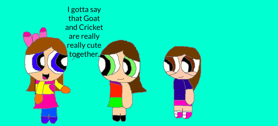 Talking about Goat and Cricket with Lygia by cianablue on DeviantArt