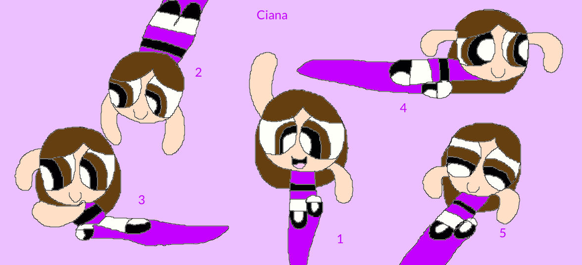 My Powerpuff self flying reference by cianablue on DeviantArt