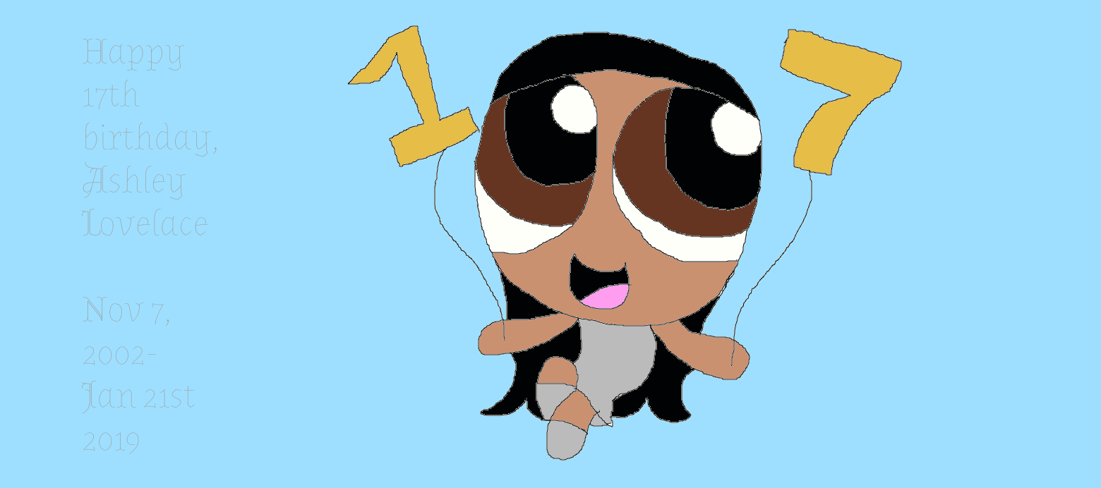 Happy 17th birthday, Ashley Lovelace by cianablue on DeviantArt