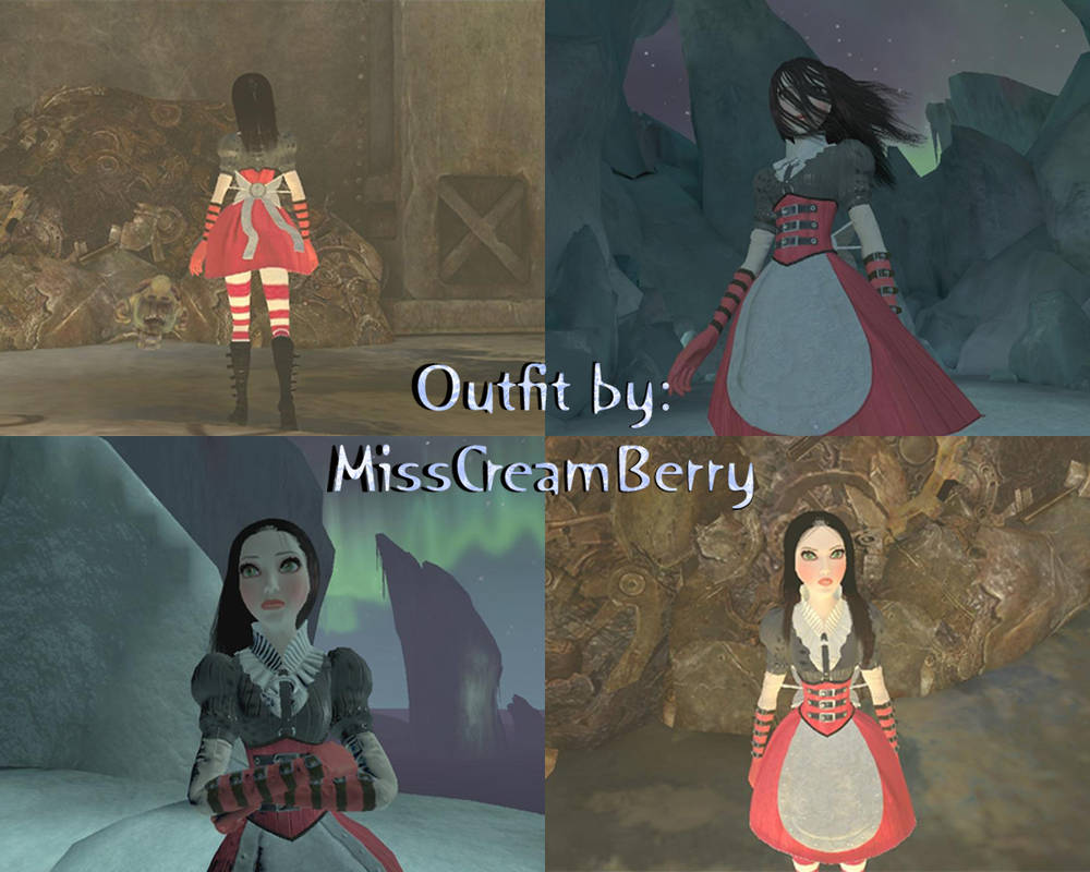Alice Christmas outfit by MissCreamBerry on DeviantArt
