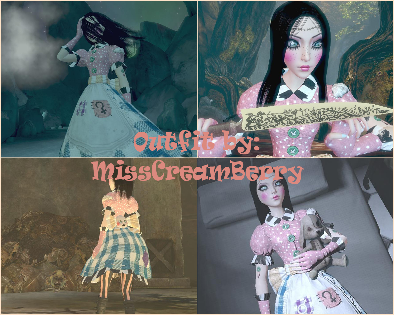 Alice Madness Returns - Halloween Doll Outfit