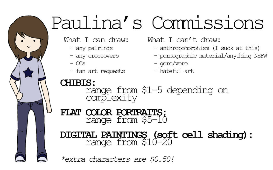 Commission Information by playinbrilliance on DeviantArt
