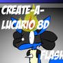 Create-a-Lucario 8D