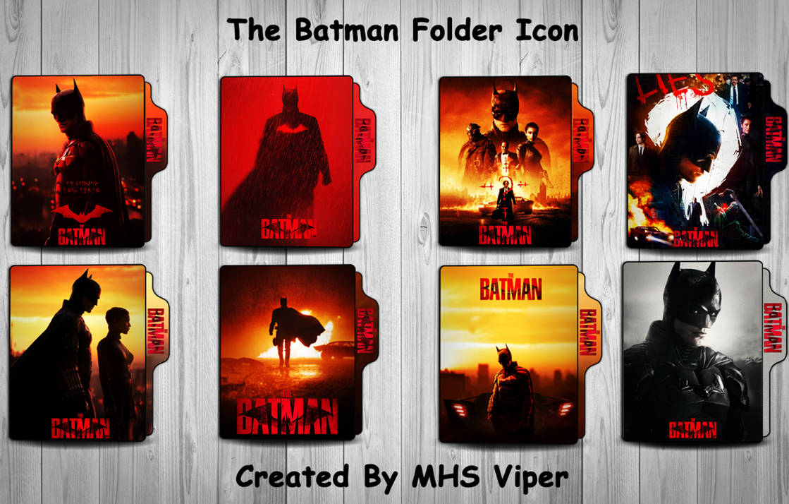 The.Batman.Folder.Icon.Pack by MHSVIPER on DeviantArt