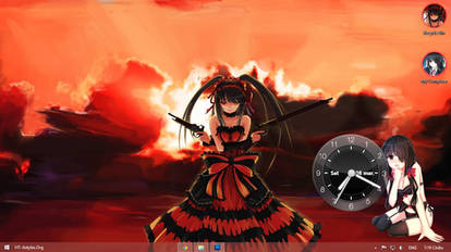 Visual Styles 8~Theme Anime Win8 Tokisaki Kurumi