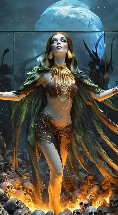 Deep Ocean Witch Priestess by jibrishjaali on DeviantArt