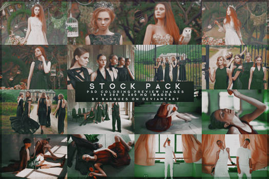 Stock Pack No 1 :: PSD Coloring Preview Images