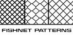13 Fishnet Patterns by Cayotica