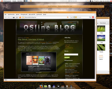 ubuntu Osline.blog Orange look