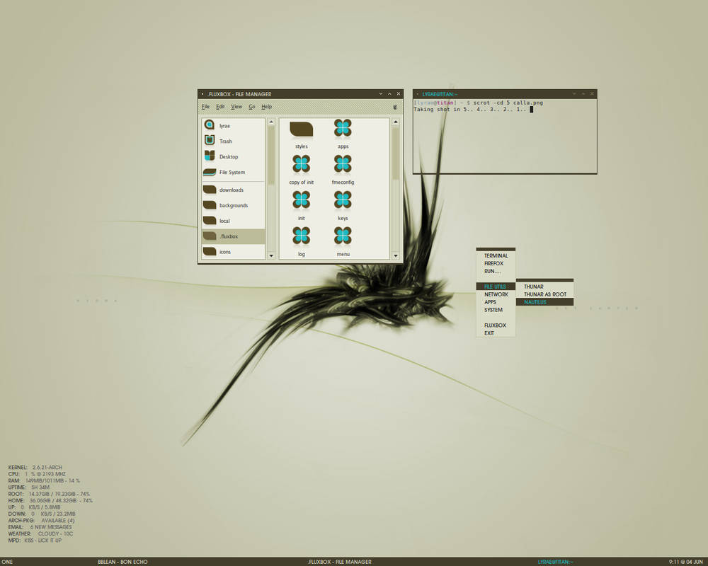 Calla for fluxbox by thrynk on deviantart