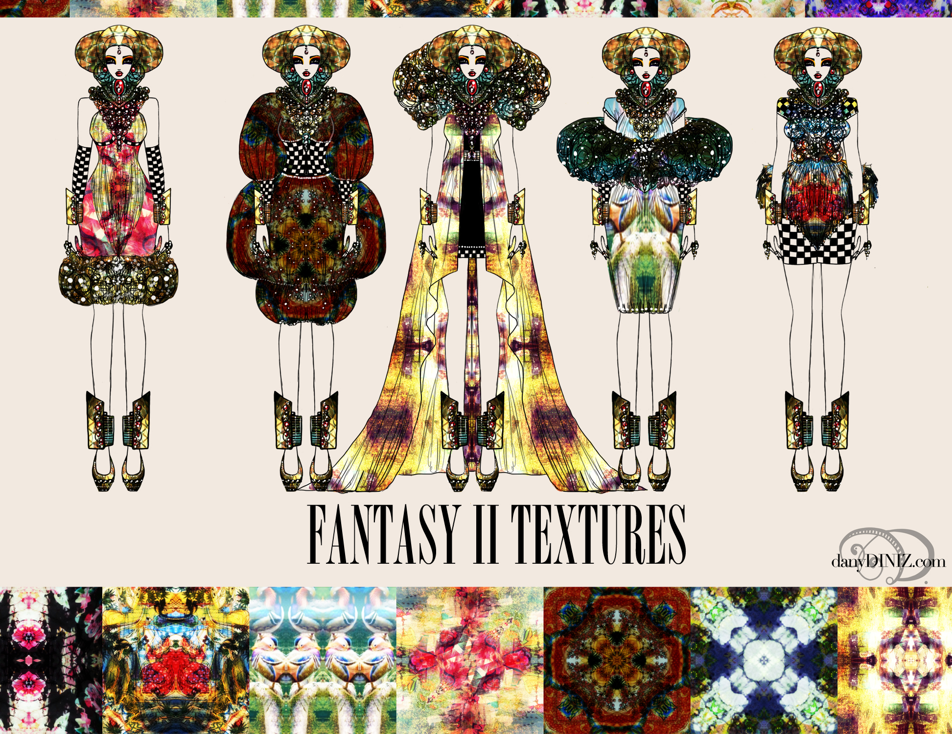 FREE! FANTASY II TEXTURES by danydiniz