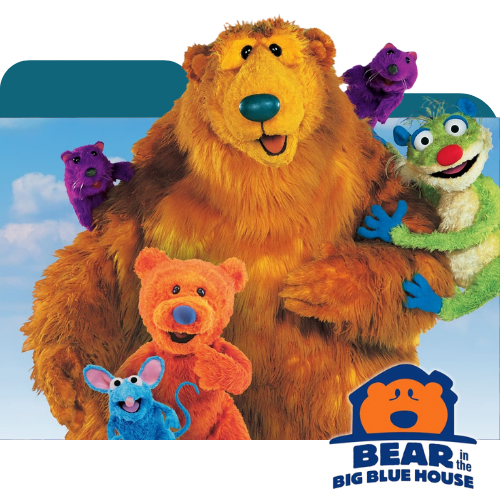 Bear in the Big Blue House Folder Icon by domon7411 on DeviantArt