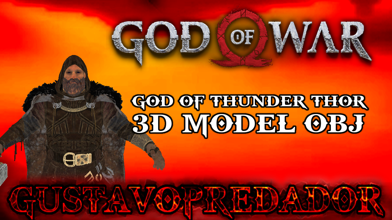 GOD OF WAR 2018: GOD OF THUNDER THOR by GustavoPredador on DeviantArt