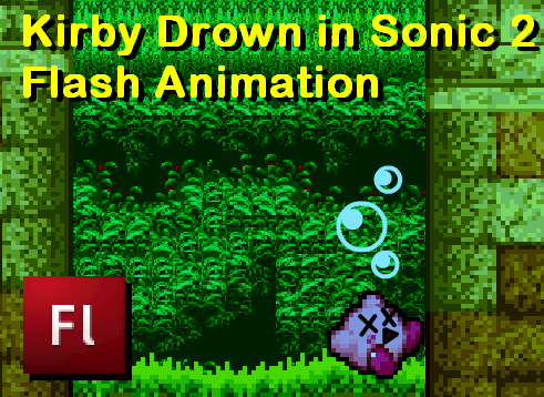 Kirby Drown in Sonic 2 Flash Animation by Cuddlesnam on DeviantArt