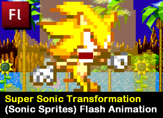 Super Sonic Transformation (Sonic Sprites) by Cuddlesnam on DeviantArt